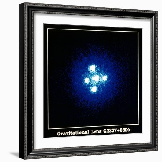 Gravitation Lens-null-Framed Giclee Print