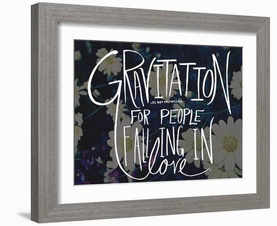 Gravitation-Leah Flores-Framed Giclee Print