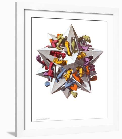 Gravity-M^ C^ Escher-Framed Art Print