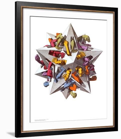 Gravity-M^ C^ Escher-Framed Art Print