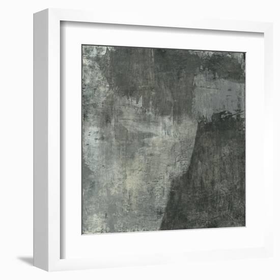 Gray Abstract I-Elena Ray-Framed Art Print