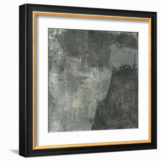 Gray Abstract I-Elena Ray-Framed Art Print