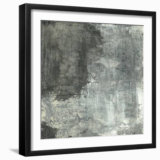 Gray Abstract II-Elena Ray-Framed Art Print