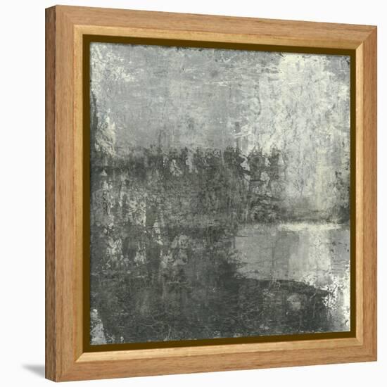 Gray Abstract III-Elena Ray-Framed Stretched Canvas