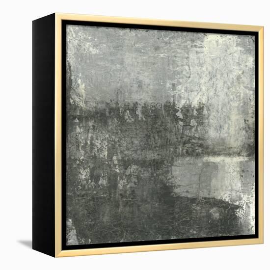 Gray Abstract III-Elena Ray-Framed Stretched Canvas