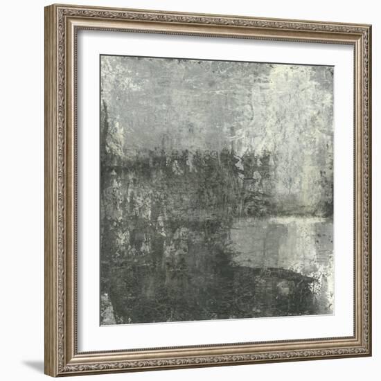 Gray Abstract III-Elena Ray-Framed Art Print