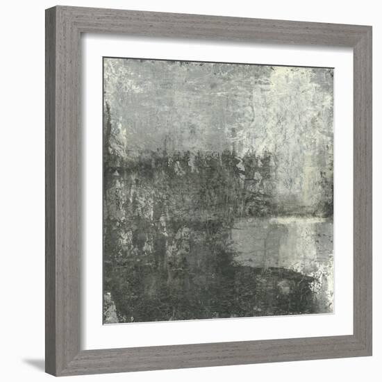 Gray Abstract III-Elena Ray-Framed Art Print