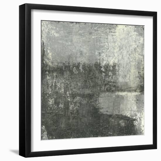 Gray Abstract III-Elena Ray-Framed Art Print