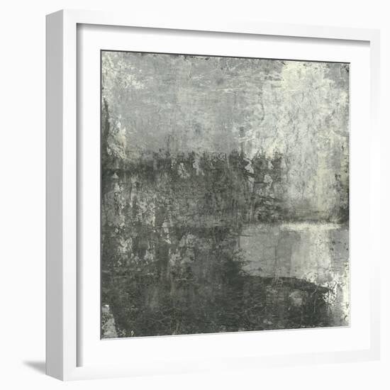 Gray Abstract III-Elena Ray-Framed Art Print