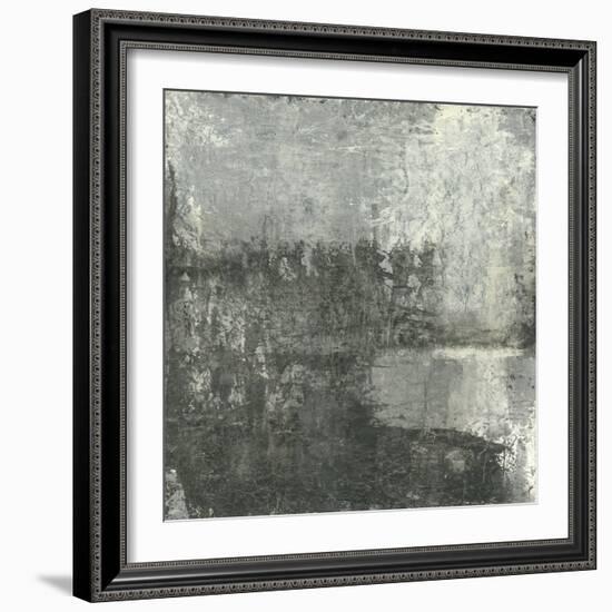 Gray Abstract III-Elena Ray-Framed Art Print