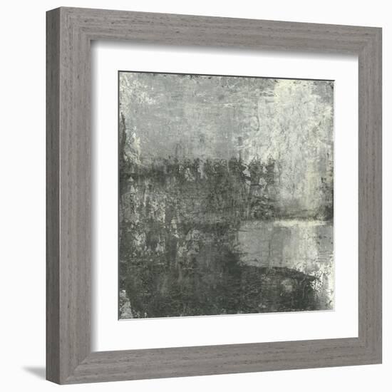 Gray Abstract III-Elena Ray-Framed Art Print