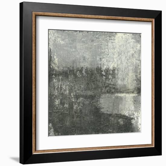 Gray Abstract III-Elena Ray-Framed Art Print