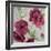 Gray and Plum Florals I-Patricia Pinto-Framed Art Print