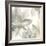 Gray and Silver Flowers I-Chris Paschke-Framed Art Print