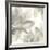 Gray and Silver Flowers I-Chris Paschke-Framed Premium Giclee Print