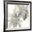 Gray and Silver Flowers II-Chris Paschke-Framed Art Print