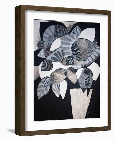 Gray Areas 1-Gabriela Avila-Framed Art Print