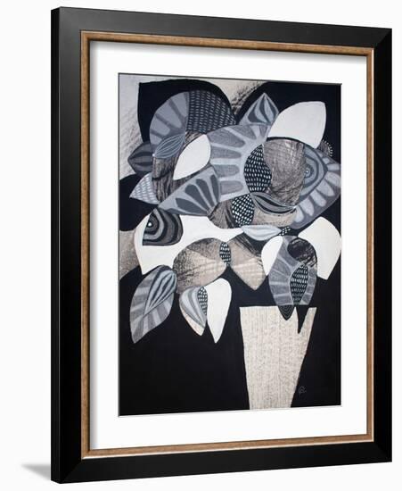 Gray Areas 1-Gabriela Avila-Framed Art Print