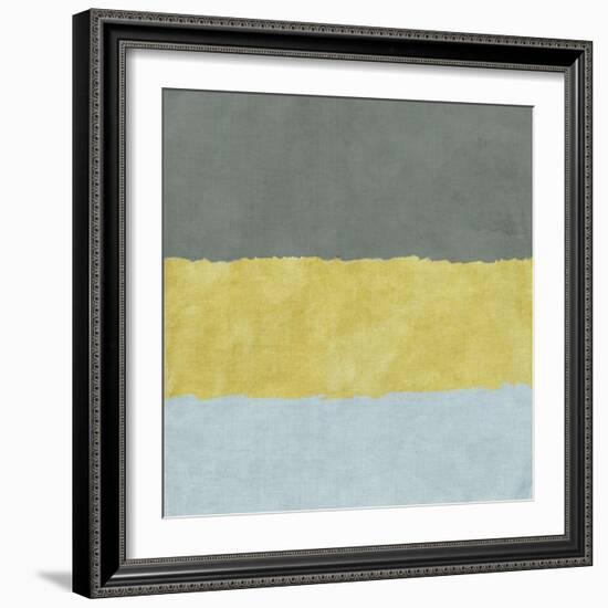 Gray Blocks of Color II-SD Graphics Studio-Framed Art Print