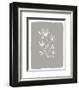 Gray Botanical I-Elizabeth Tyndall-Framed Art Print