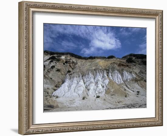 Gray Cliff, Gay Head Beach, Marthas Vineyard-Gary D^ Ercole-Framed Photographic Print