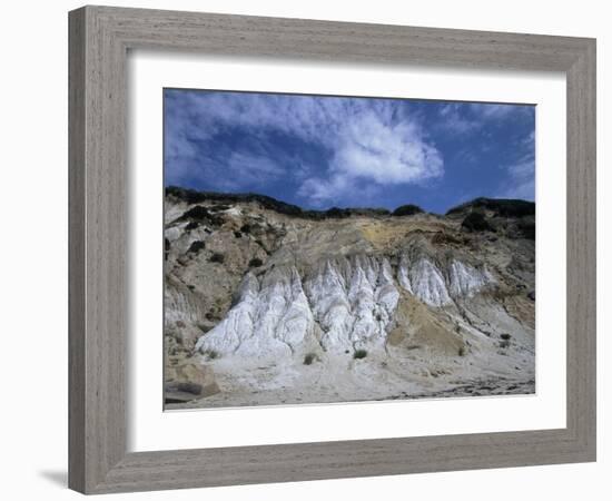 Gray Cliff, Gay Head Beach, Marthas Vineyard-Gary D^ Ercole-Framed Photographic Print