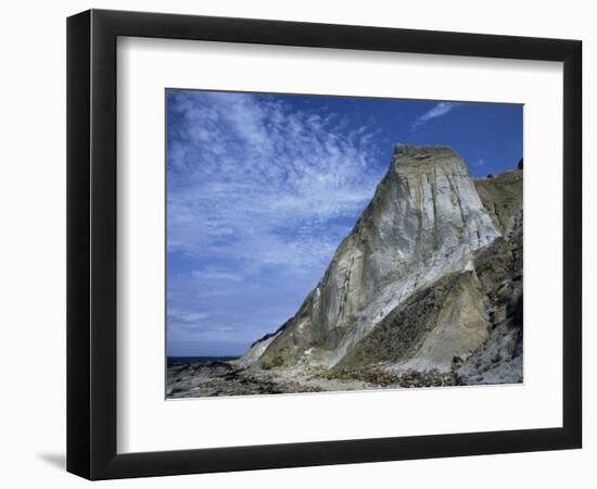 Gray Cliff, Gay Head Beach, Marthas Vineyard-Gary D^ Ercole-Framed Photographic Print