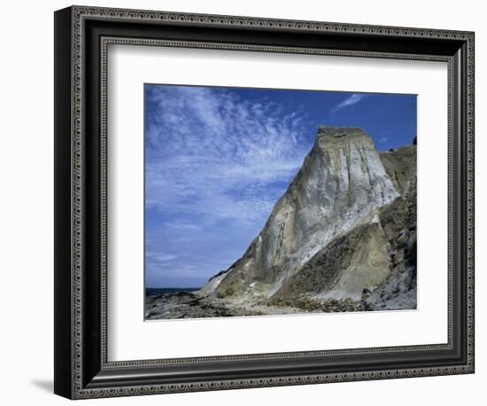 Gray Cliff, Gay Head Beach, Marthas Vineyard-Gary D^ Ercole-Framed Photographic Print