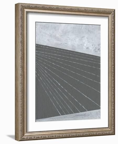 Gray Matter Lines II-Jodi Fuchs-Framed Art Print