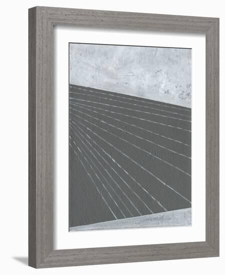 Gray Matter Lines II-Jodi Fuchs-Framed Art Print