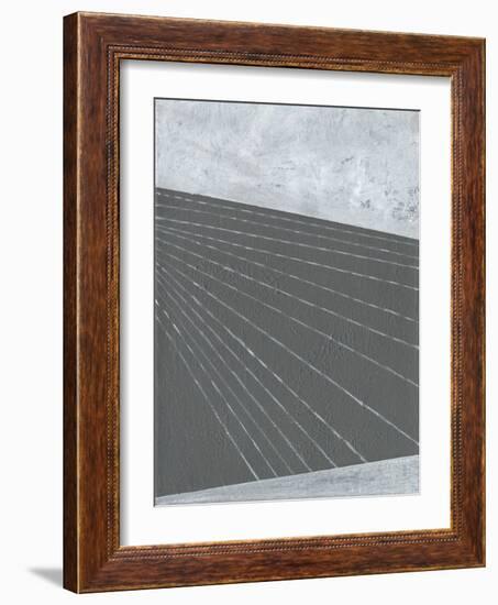 Gray Matter Lines II-Jodi Fuchs-Framed Art Print