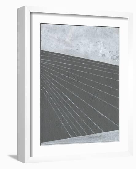 Gray Matter Lines II-Jodi Fuchs-Framed Art Print