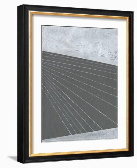 Gray Matter Lines II-Jodi Fuchs-Framed Art Print