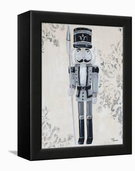 Gray Nutcracker I-Tiffany Hakimipour-Framed Stretched Canvas