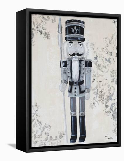 Gray Nutcracker I-Tiffany Hakimipour-Framed Stretched Canvas