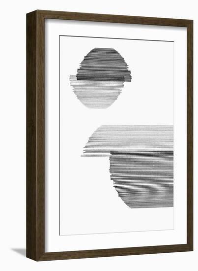 Gray on Gray I-PI Studio-Framed Art Print