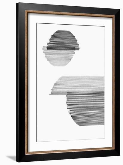Gray on Gray I-PI Studio-Framed Art Print