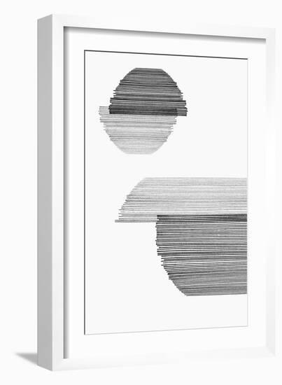 Gray on Gray I-PI Studio-Framed Art Print