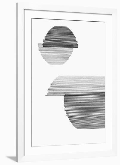 Gray on Gray I-PI Studio-Framed Premium Giclee Print
