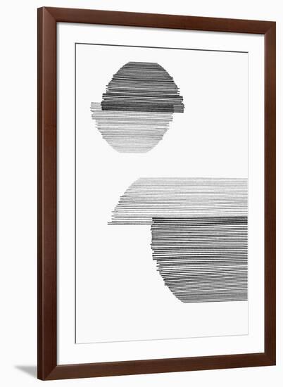 Gray on Gray I-PI Studio-Framed Premium Giclee Print