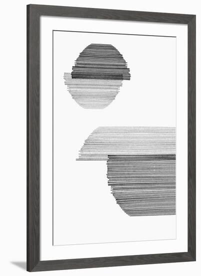 Gray on Gray I-PI Studio-Framed Premium Giclee Print