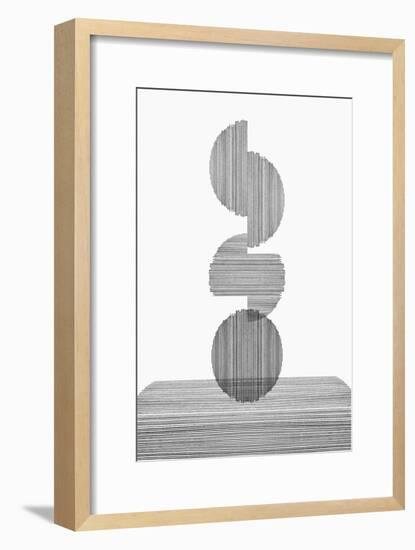 Gray on Gray III-PI Studio-Framed Premium Giclee Print