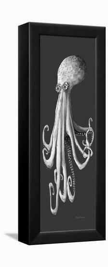 Gray on Gray Octopus 1-Megan Aroon Duncanson-Framed Premier Image Canvas