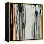 Gray Paint Drips-Tracy Hiner-Framed Premier Image Canvas