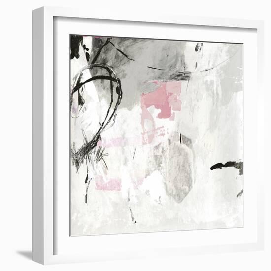 Gray Pink I-PI Studio-Framed Art Print