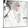 Gray Pink I-PI Studio-Mounted Art Print