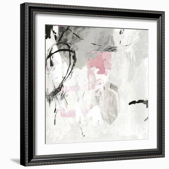 Gray Pink I-PI Studio-Framed Art Print