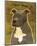 Gray Pit Bull-John Golden-Mounted Giclee Print