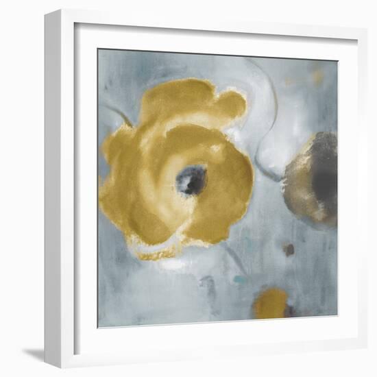 Gray Poppies in Bloom II-Lanie Loreth-Framed Art Print