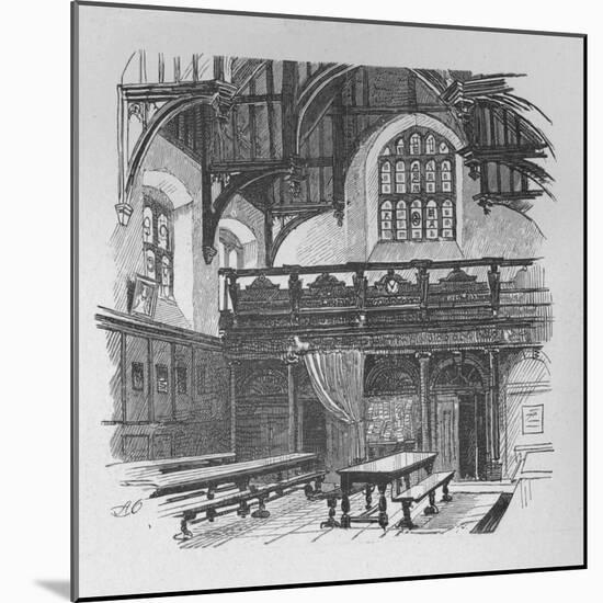 'Gray's Inn Hall', 1890-Unknown-Mounted Giclee Print